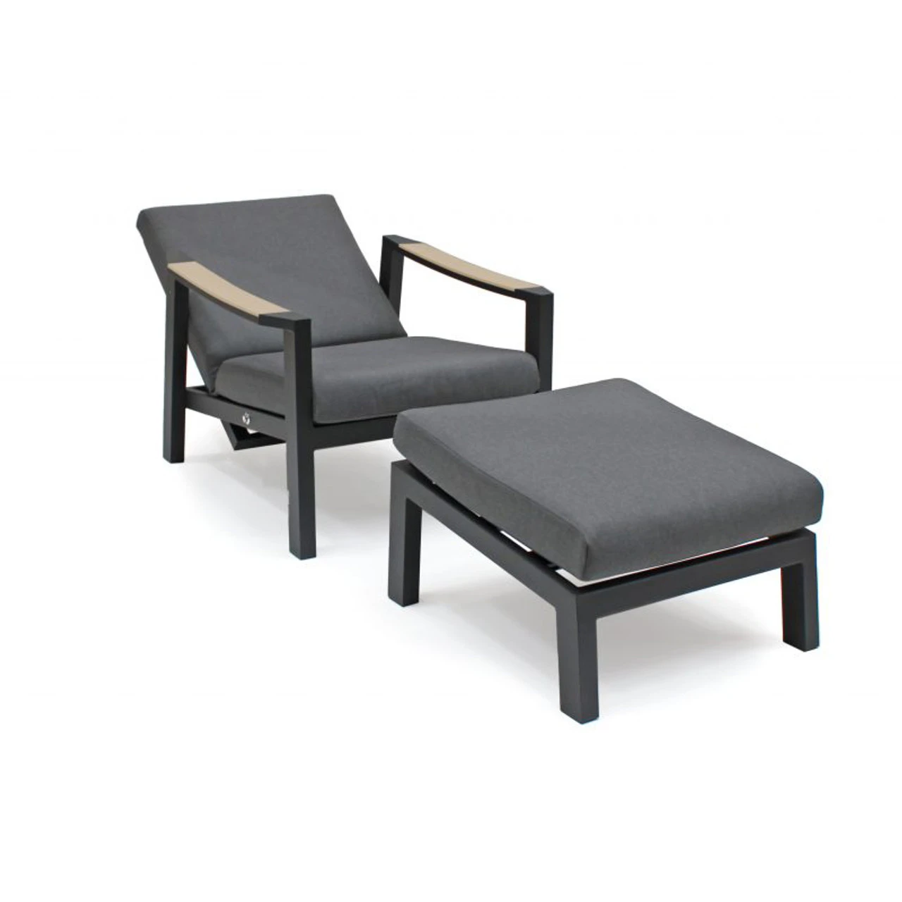 Kettler Elba Relaxer With Footstool Inc Cushions 4 Kettler Elba Relaxer With Footstool Inc Cushions - Image 2