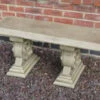 Border Stoneware Lion Straight Bench 1 Border Stoneware Lion Straight Bench -Kettler Furniture Shop Border Stoneware Lion Straight Bench 26725.1679317008