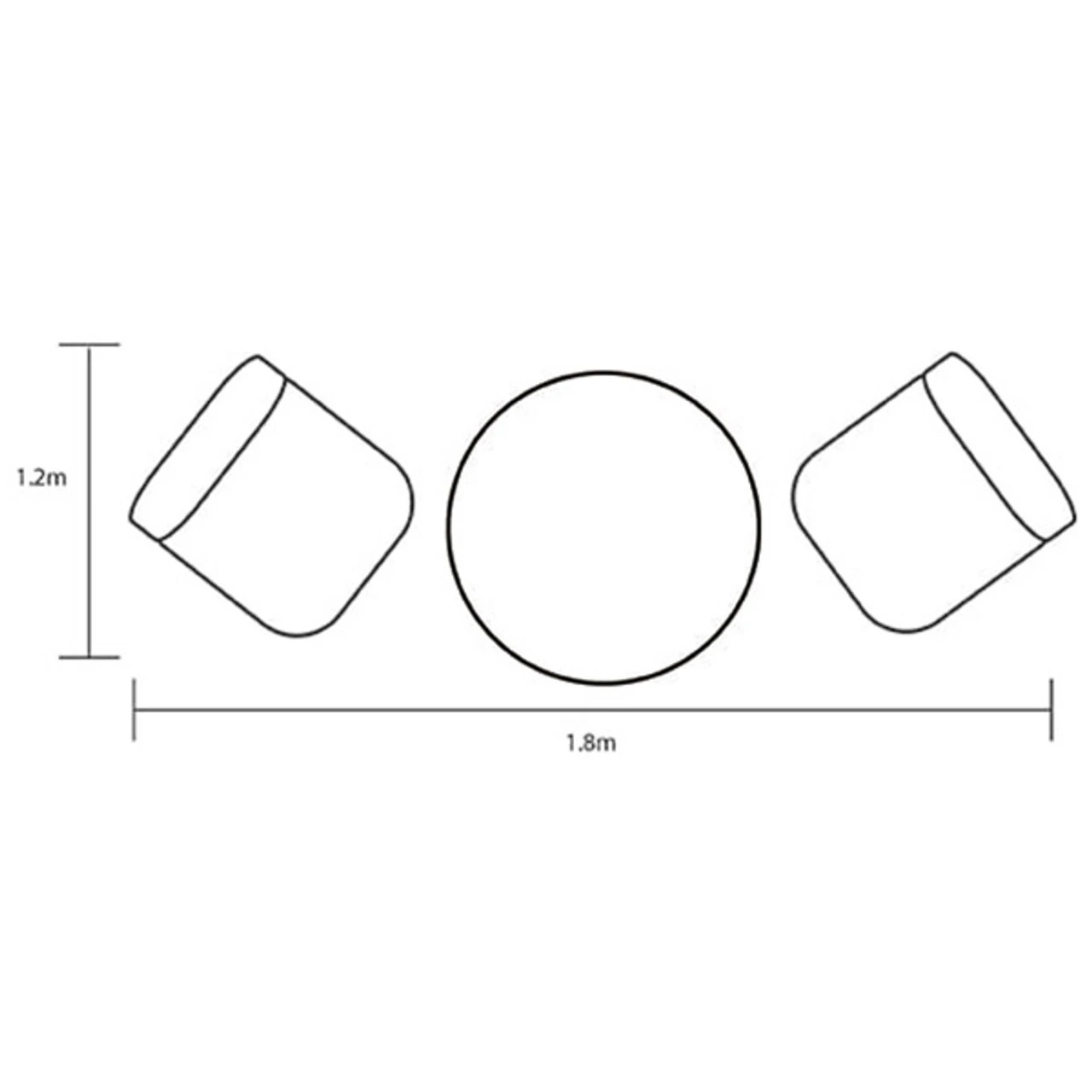Hartman Amalfi Bistro Set Bronze / Amber 7 Hartman Amalfi Bistro Set Bronze / Amber - Image 5