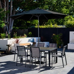 Supremo Livorno 6 Seat Rectangular Dining Set With 155x90cm Table