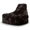 Mighty B Bag Fur Bean Bag - Brown -Kettler Furniture Shop fur bag brown on white 1web1 52141.1662991827