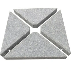 Bramblecrest Granite Parasol Base 4 X Triangles - 25kg Each -Kettler Furniture Shop gbgy3 imweb 31262.1662993158