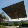 Bramblecrest Truro 3 Metre Square Parasol With LED - Grey 1 Bramblecrest Truro 3 Metre Square Parasol With LED - Grey -Kettler Furniture Shop gfapar0124 1 25166.1679484089