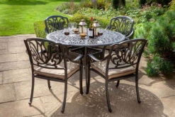 Hartman Amalfi 4 Seater Dining Set Bronze / Amber 13 Hartman Amalfi 4 Seater Dining Set Bronze / Amber -Kettler Furniture Shop kitset0165 2 16464.1687440849