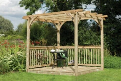 Forest Ultima Pergola And Decking Kit - 24 X 24m