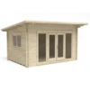 Forest Melbury 4m X 3m Log Cabin - Pent Roof, Single Glazed 24kg Polyester Felt, No Underlay -Kettler Furniture Shop new project 1299 1 2 20724.1665133360