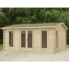 Forest Rushock 5m X 4m Log Cabin - Apex Roof, Double Glazed With Felt Shingles, Plus Underlay -Kettler Furniture Shop new project 1313 12562.1665133365