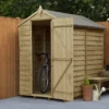 Forest Overlap Pressure Treated 6x4 Apex Shed - No Window -Kettler Furniture Shop new project 1415 49044.1665133363