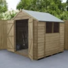 Forest Overlap Pressure Treated 7x7 Apex Shed - Double Door 2 Forest Overlap Pressure Treated 7x7 Apex Shed - Double Door -Kettler Furniture Shop new project 1431 52231.1665133363