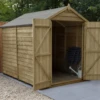 Forest Overlap Pressure Treated 8x6 Apex Shed - Double Door, No Windows -Kettler Furniture Shop new project 1436 66629.1665133364