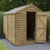 Forest Overlap Pressure Treated 8x6 Apex Shed - No Window -Kettler Furniture Shop new project 1437 49644.1665133364