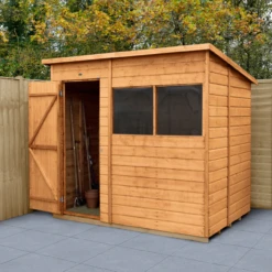 Forest Shiplap Dip Treated 7x5 Pent Shed