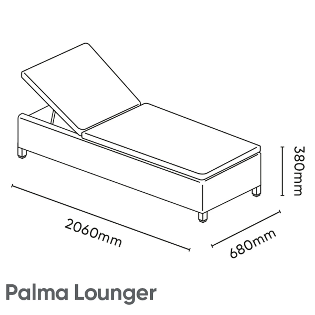 Kettler Palma Sunlounger 4 Kettler Palma Sunlounger - Image 2