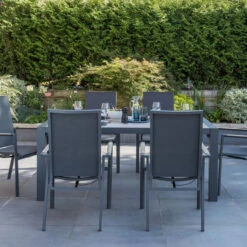 Kettler Surf 6 Seat Outdoor Dining Table & Chairs Set